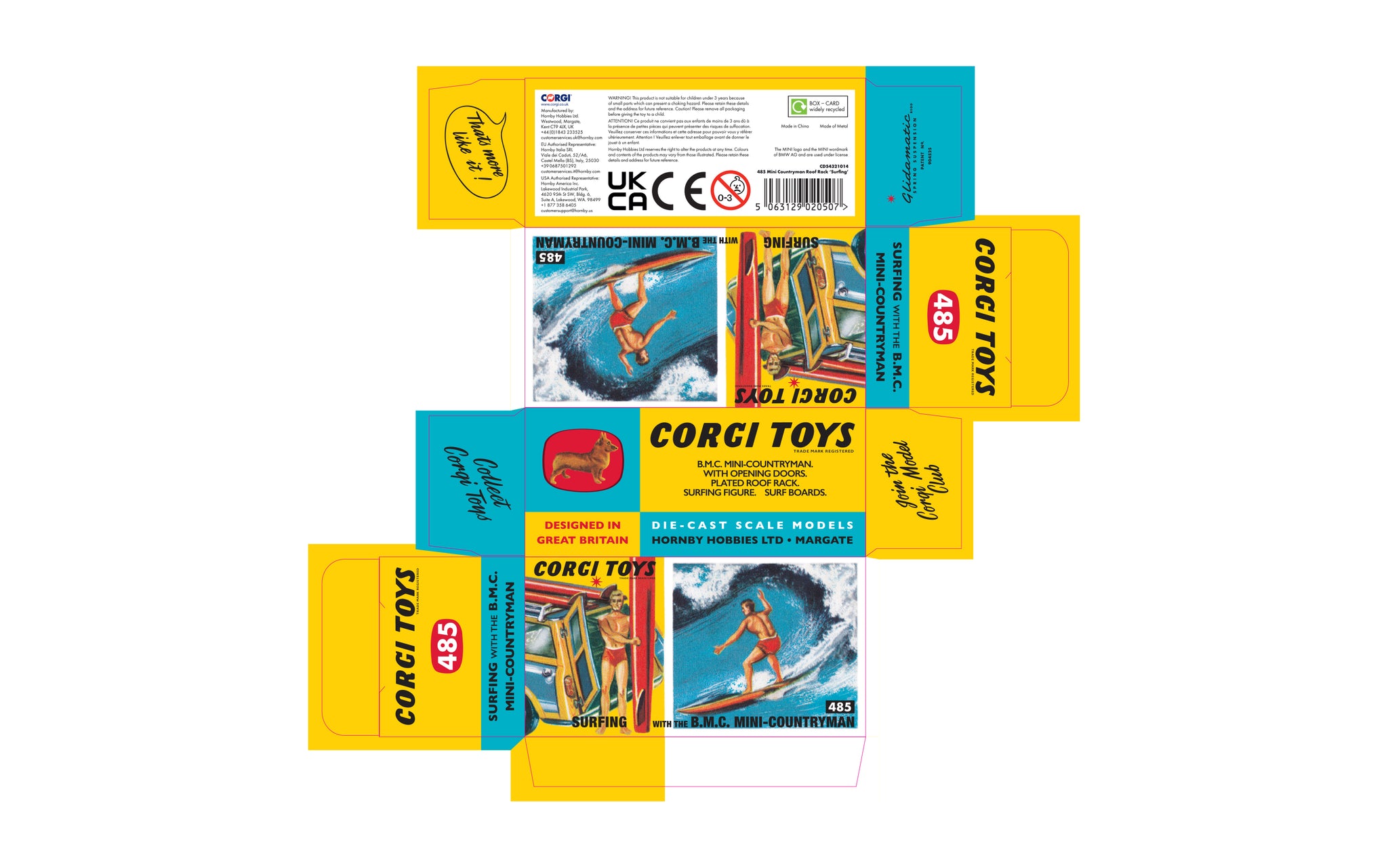 Corgi Toys Reproduction Boxes – Corgi Model Club