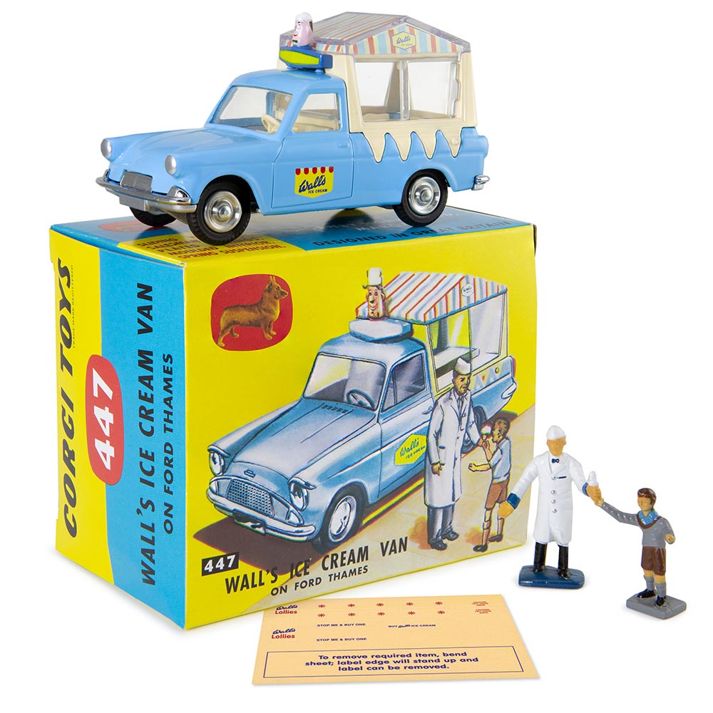 Wall's Icecream Van with Figures