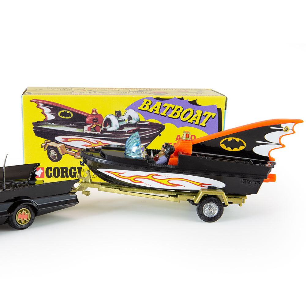 Jada Toys Batmobile 1966 Échelle 1/24 Noir/Rouge avec Figurines Jada Toys Batmobile 1966 Échelle 1/24 Noir/Rouge avec Figurines