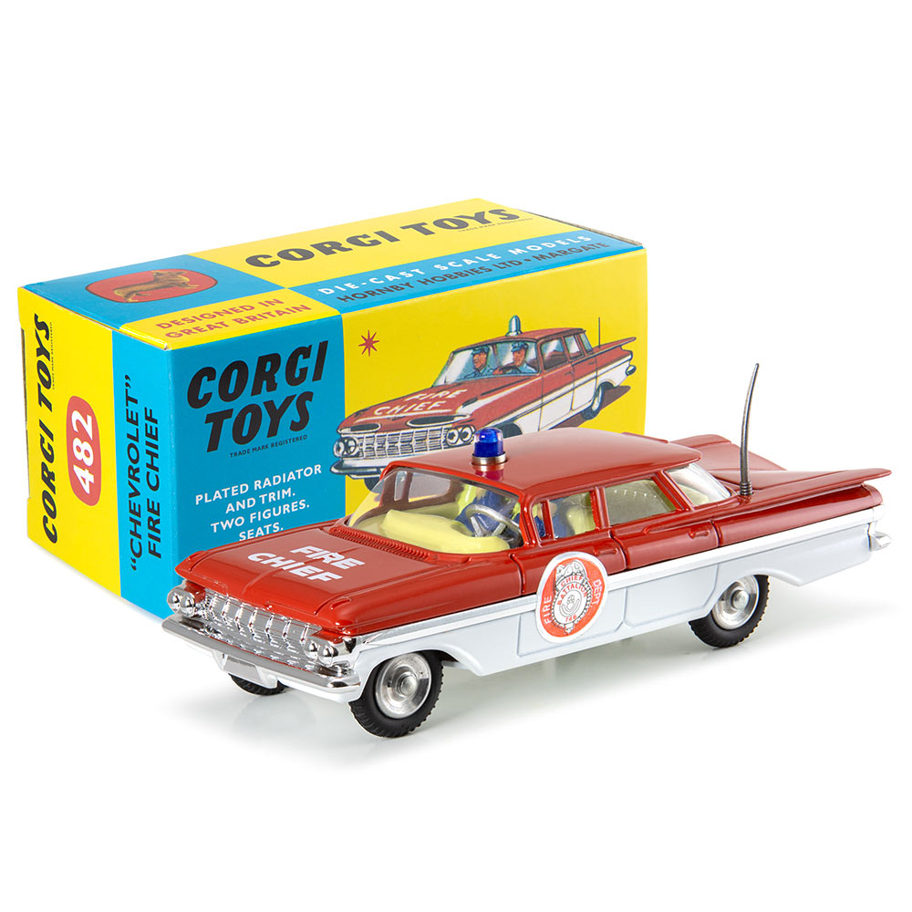 482 - Chevrolet Fire Chief – Corgi Model Club