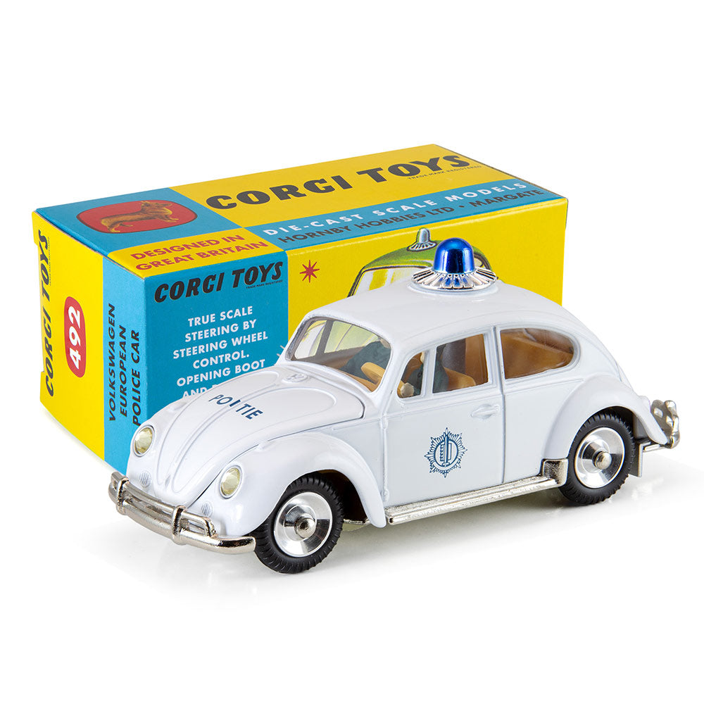 Corgi Toys 492 POLIZEI ミニカー Volkswagen European Police Car (492) – Corgi Model Club USA