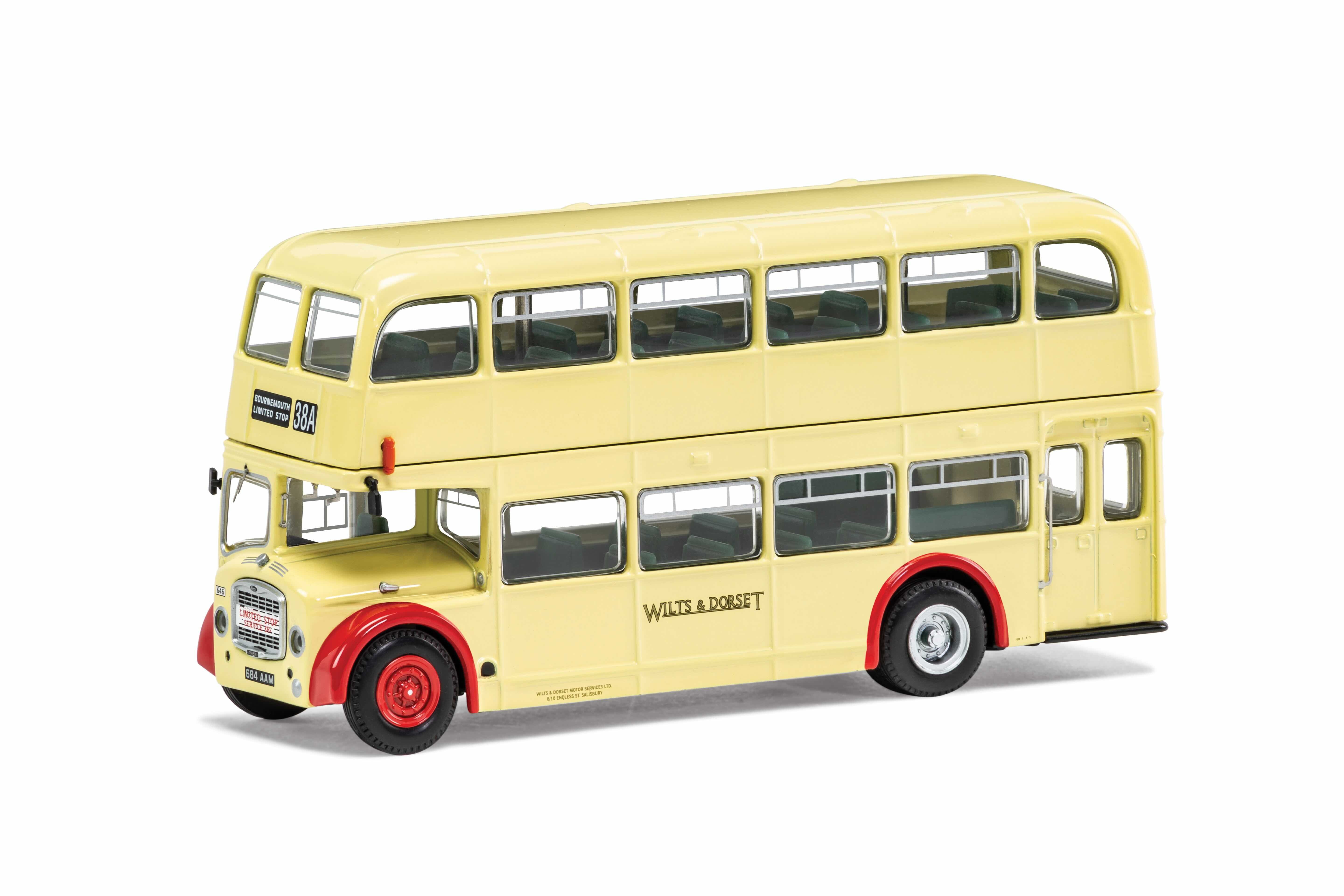 Corgi Bristol Lodekka Wilts Dorset Salisbury Limited Stop