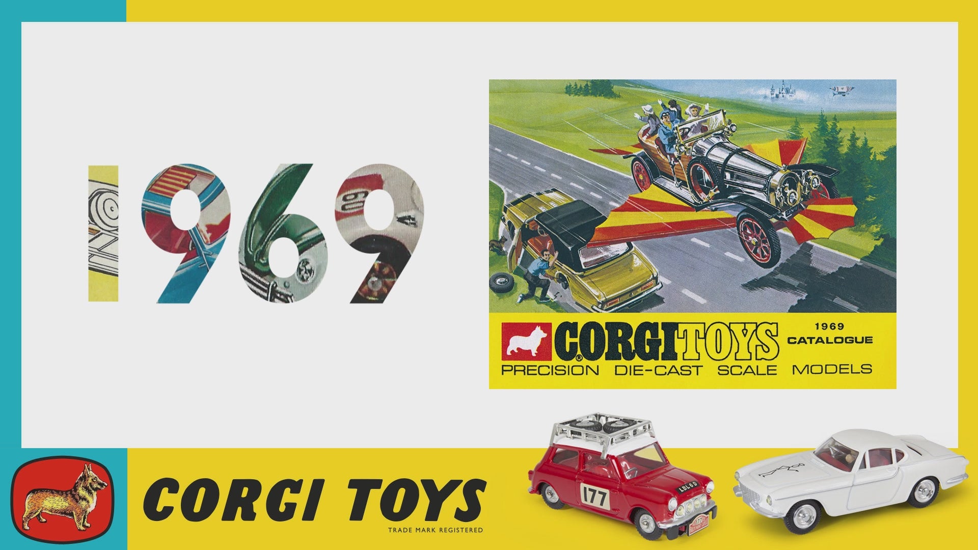 コーギーミニカー　カタログ　1963〜69年　ビンテージ コーギーミニカー カタログ 1963〜69年 ビンテージ - メルカリ