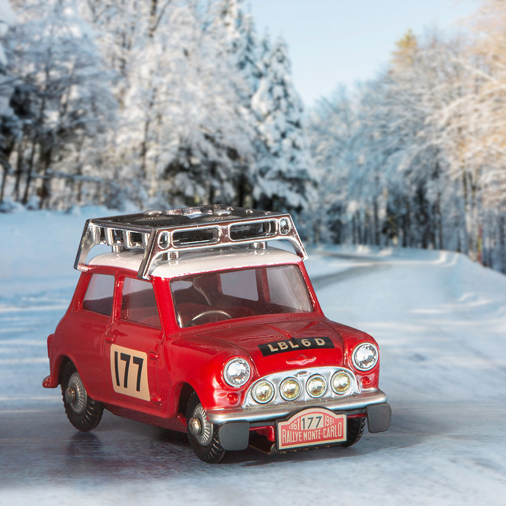 コーギー　ミニクーパー S モンテカルロ 339 - Monte-Carlo Winner 1967 B.M.C. Mini Cooper 'S' – Corgi Model