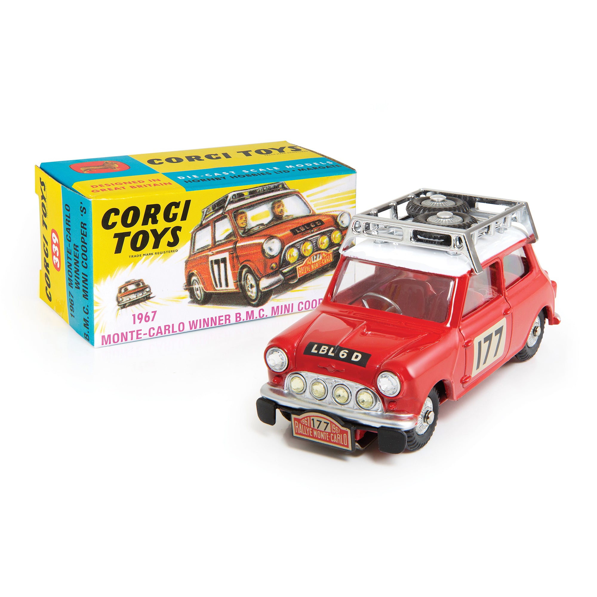 1967 MONTE CARLO WINNER B.M.C. MINI COOPER S