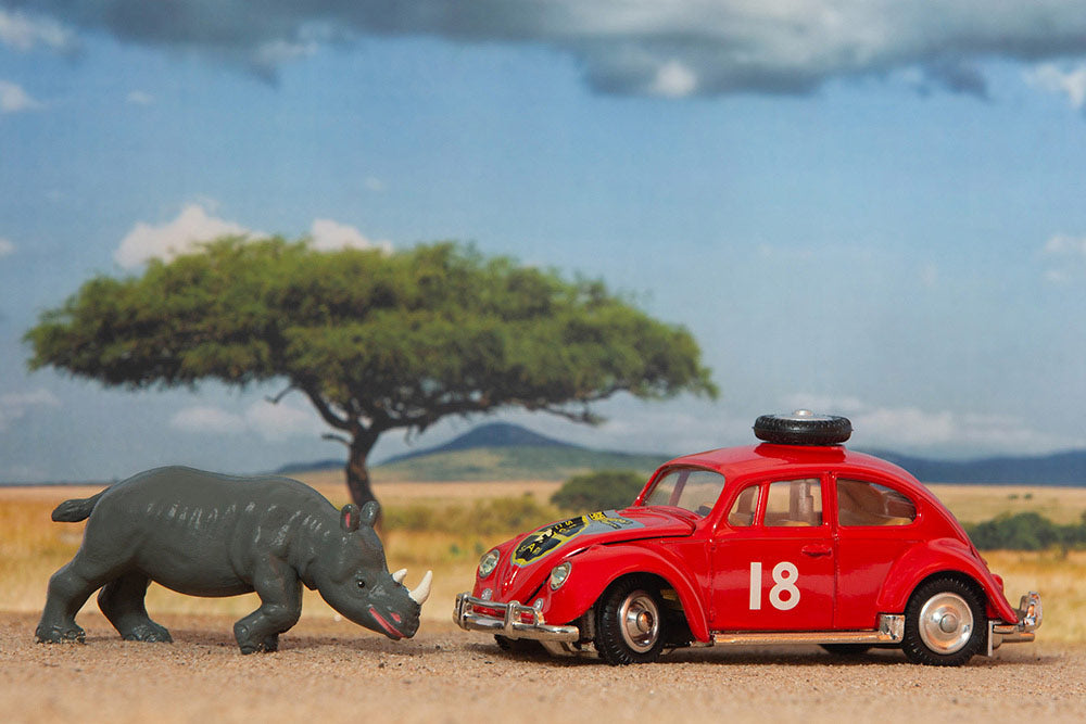 256 - Volkswagen 1200 in East African Safari trim – Corgi Model Club